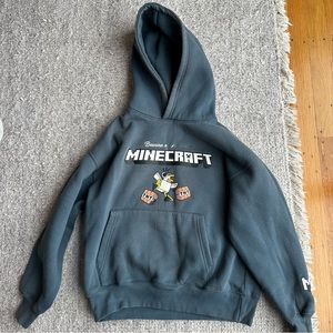 Minecraft kids hoodie special edition Zara Size 9-10 boys rare